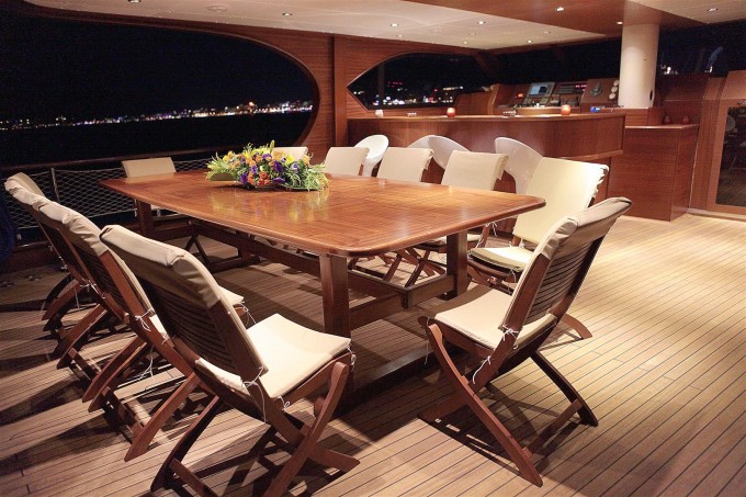 Gulet MEZCAL 2 - Aft Deck Dining